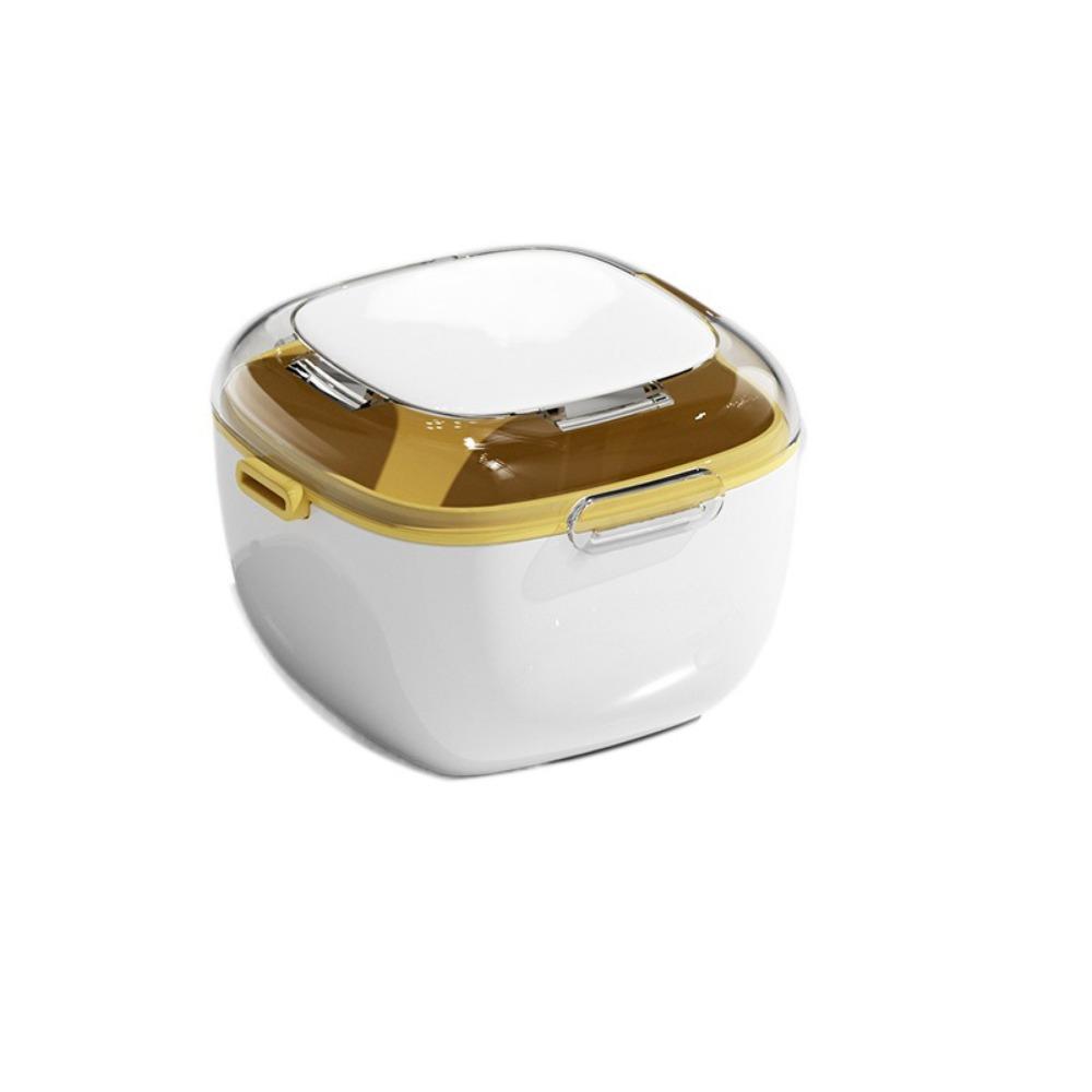 Sealed Orthodontic Retainer Storage Case Large Capacity Denture Soaking Cleaning Box  Travel