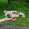3D Wooden Puzzle Racing Cars for Adults DIY Mechanical Model Car Kits Toys for Adults Birthday Gift for Boys Men Home Decor
