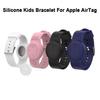 Wasserdichtes Tracker-Armband für Apple AirTag-Halter Kinder Silikonarmband für AirTags Uhrenarmband Kinder Armband Tracker-Zubehör