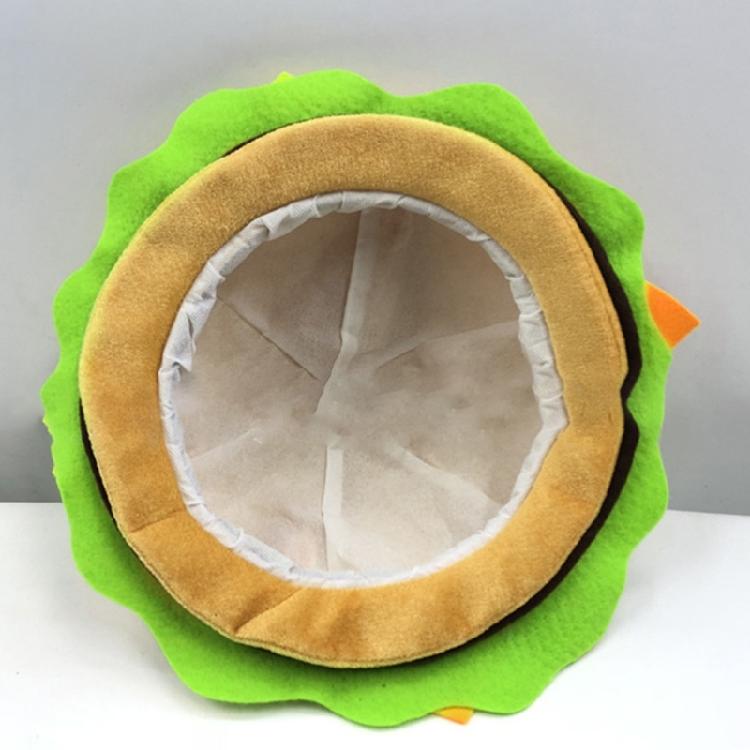 Hamburger Hat Crazy Party Supplies Decorations Silly Cap for Adult Festival Food