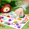 Childrens Multifunction Board Game Set With Magnetic Tic Tac Toe And Flying Chess For Indoor Play And Brain Development