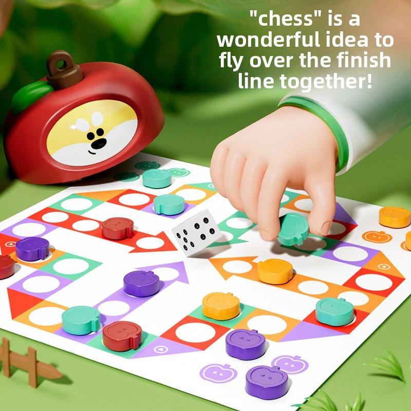 Childrens Multifunction Board Game Set With Magnetic Tic Tac Toe And Flying Chess For Indoor Play And Brain Development