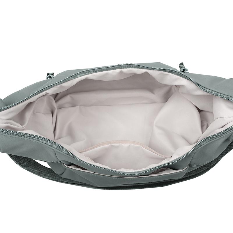 Women's Lightweight Nylon Hobo Bag - Crescent Crossbody Purse with Adjustable Strap (Water-Resistant for Work & Daily Use)