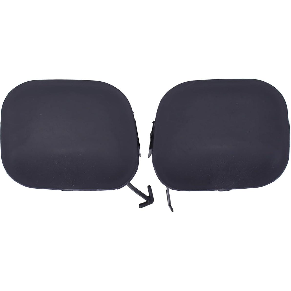 ApplianPar Front Left and Right Side Bumper Tow Hook Eye Cap Cover for Toyota Highlander 2014-2016