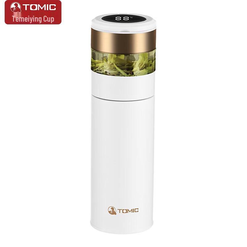 TOMIC 350ml Insulated Tea Infuser Bottle