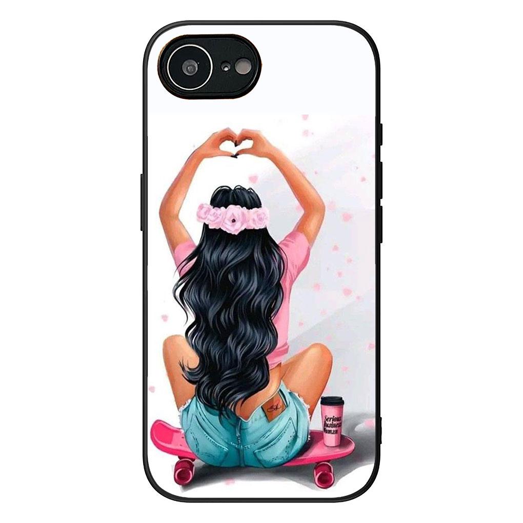 Phone Cover for Samsung Galaxy S25 S24 S23 FE Plus Ultra S7 Edge A16 A15 5G s25+ Casing Case Family Boy Woman Baby Girl Mom