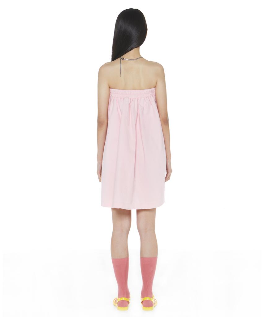 Suki Logo Embroidered Top Dress (Strawberry Shake)