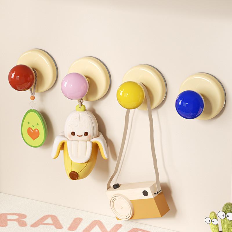 Suction Cup Hook With Strong Adhesion For Bathroom Kitchen Wall Storage Organizer