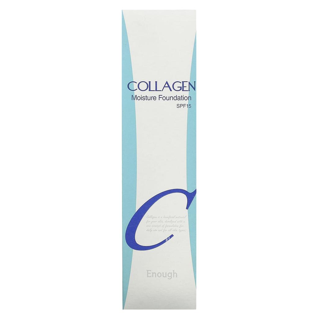 Enough, kolagen, nawilżający podkład, SPF 15, #21, 3,38 fl oz (100 ml)