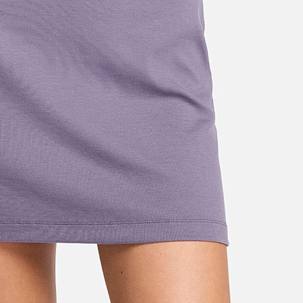 Nike Slim-Fit Solid Sleeveless Dress Women Dress Deep-Dawn-Purple FN4158-509