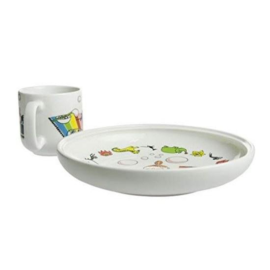 Arabia childrens dish set Chibi no Mii mug plate Moomin