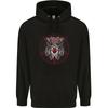 Black Metal Demonic Skull Heavy Metal hoodie-Casual Pullover Sweatshirt