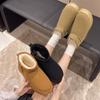 Fashion Velvet Thickening Warm Cotton Shoes for Women Fashion Casual New Designer Snow Boots Female Big Size Winter Ankle Boots Ladies