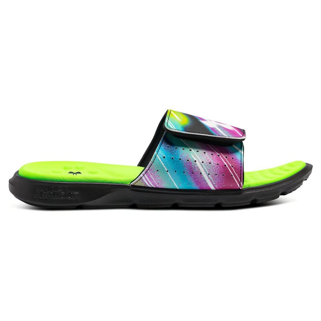 Under Armour Ignite Pro Graphic Strap Slide 'Holographic' 3026024-002