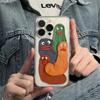 Muddy Funny Expression phone case For IPhone 16 PRO 15 14 13 12 11 Promax 16E 7 8 X XR 8plus Transparent Soft Shell