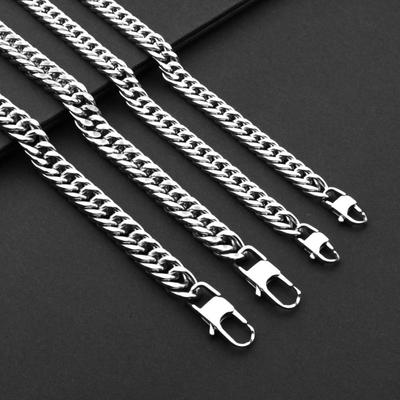 Trendiges Herren Punk Stil Armband Halskette - Edelstahl & Titan Schmuck