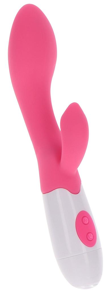 Vibro Rabbit Funky Lover 20cm Rose - Funky Fun Toys TOYJOY - Rabbits Vibrants