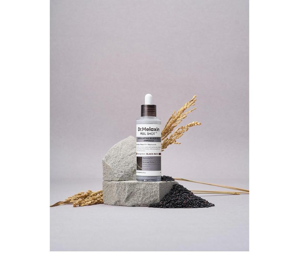 Dr. Melaxin Peel Shot PS Black Rice Exfoliant Ampoule  80ml