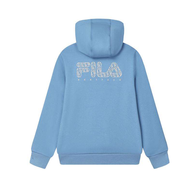 New FILA Sweatshirt Men's Gazing Sea Blue F11M448201FBU