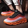 Mens Running Shoes Lightweight Blade Sport Shoes Shockproof Breathable Male Sports Height Increase Platform Walking Gym Shoes