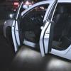 Car Led Welcome Light Magnetic Control USB Charging Auto Open Door Safe Anti-collision Signal Lamp