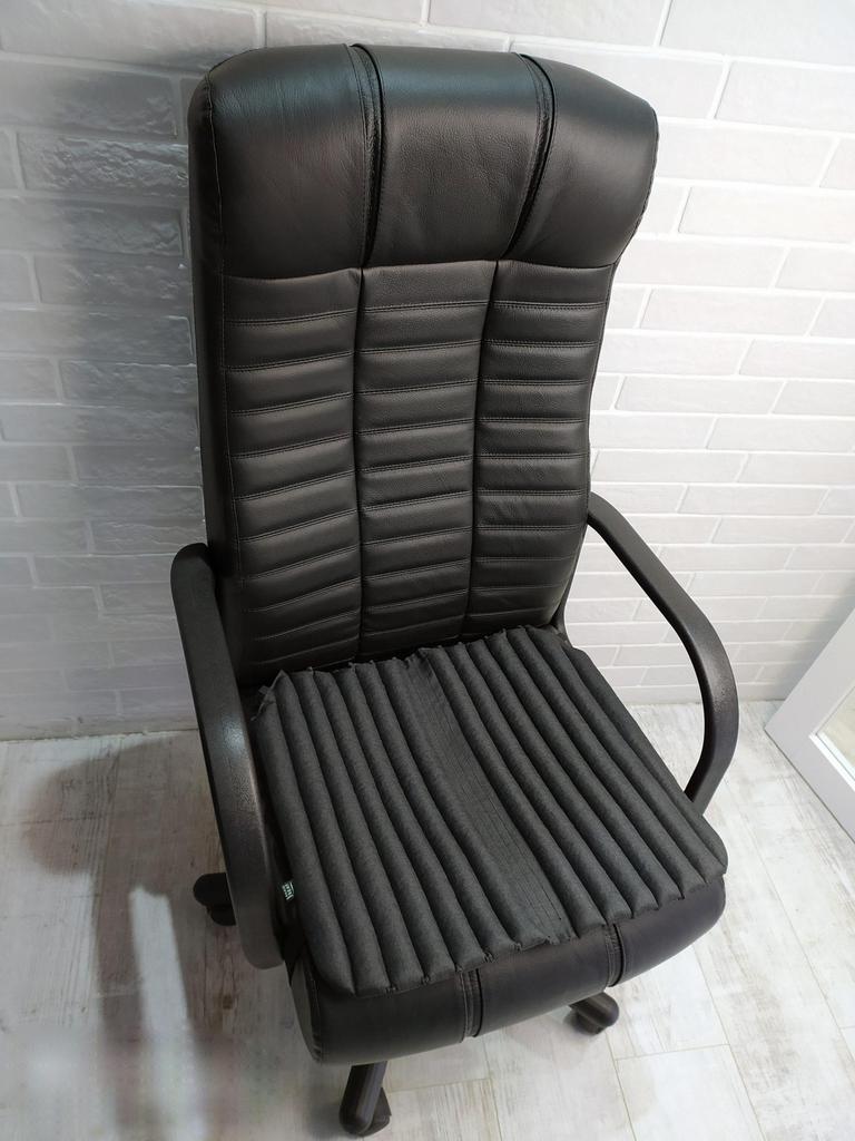 Pokrowiec na krzesło wykonawcze Ekkoseat, wypełniacz z łuski gryczanej