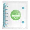 Loconeko Sticker Album Blue 6 Sheets Refillable Exchangeable O-Ring Binding Regular