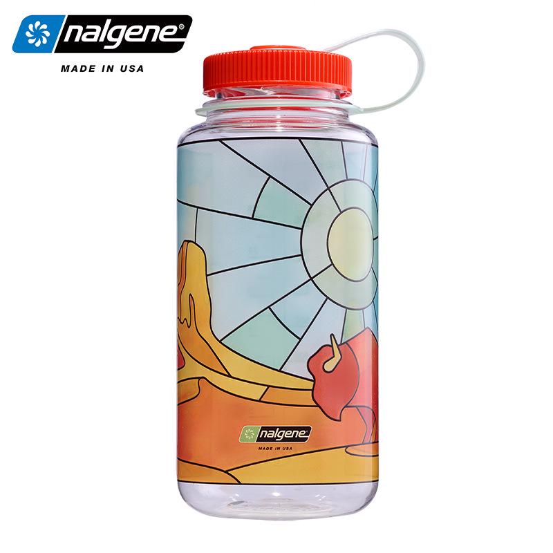 American Nalgene 1L Stylish Outdoor Sports Water Bottle 1000ml