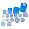 Transparent Anti-Slip Furniture Leg Pads, Heightening Round Moisture-Proof Foot Protectors for Chairs, Tables, Sofas