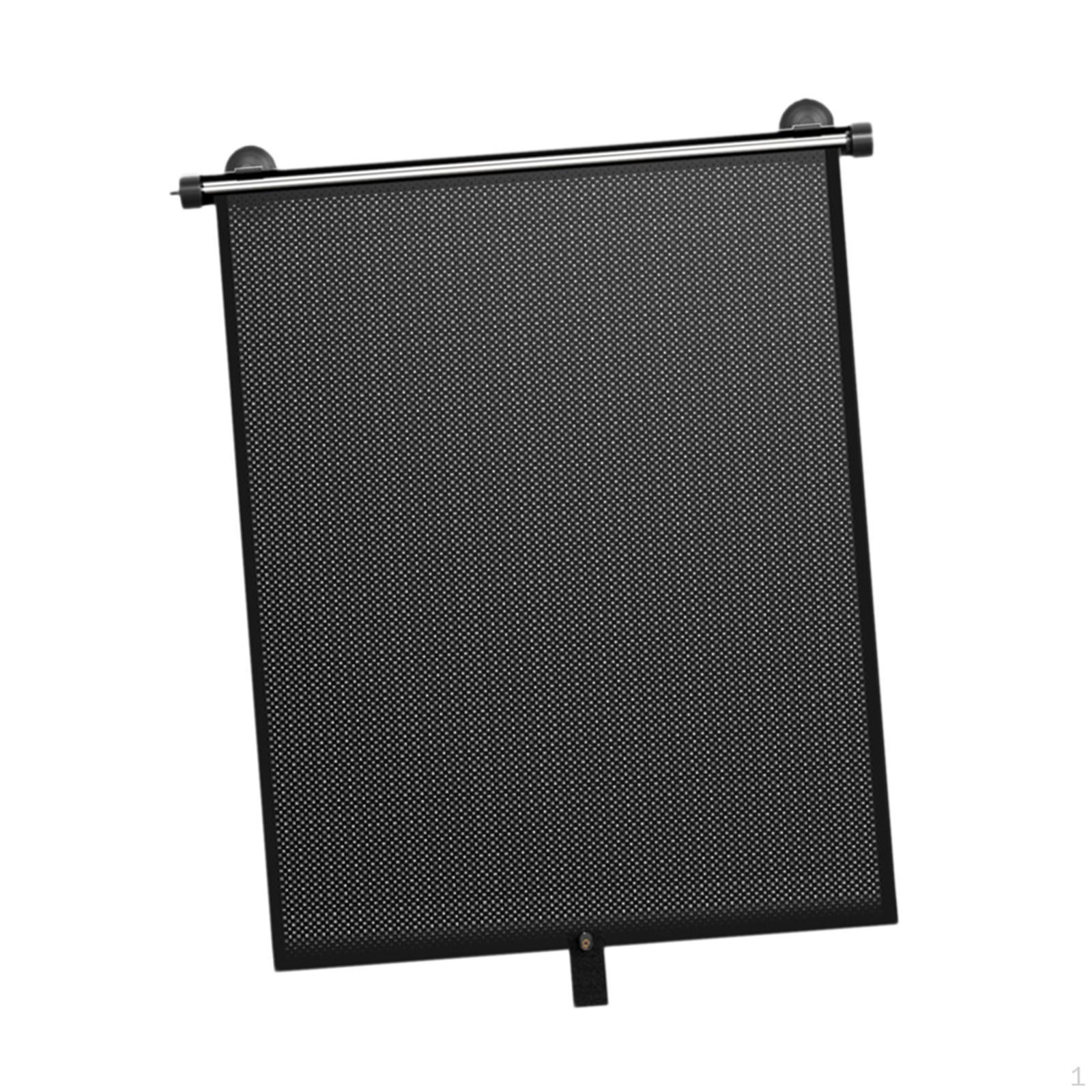 

Автомобильная шторка для окна сохраняет изоляцию салона, универсальная, выдвижная, для конфиденциальности, затемняющая боковая 40x45cm