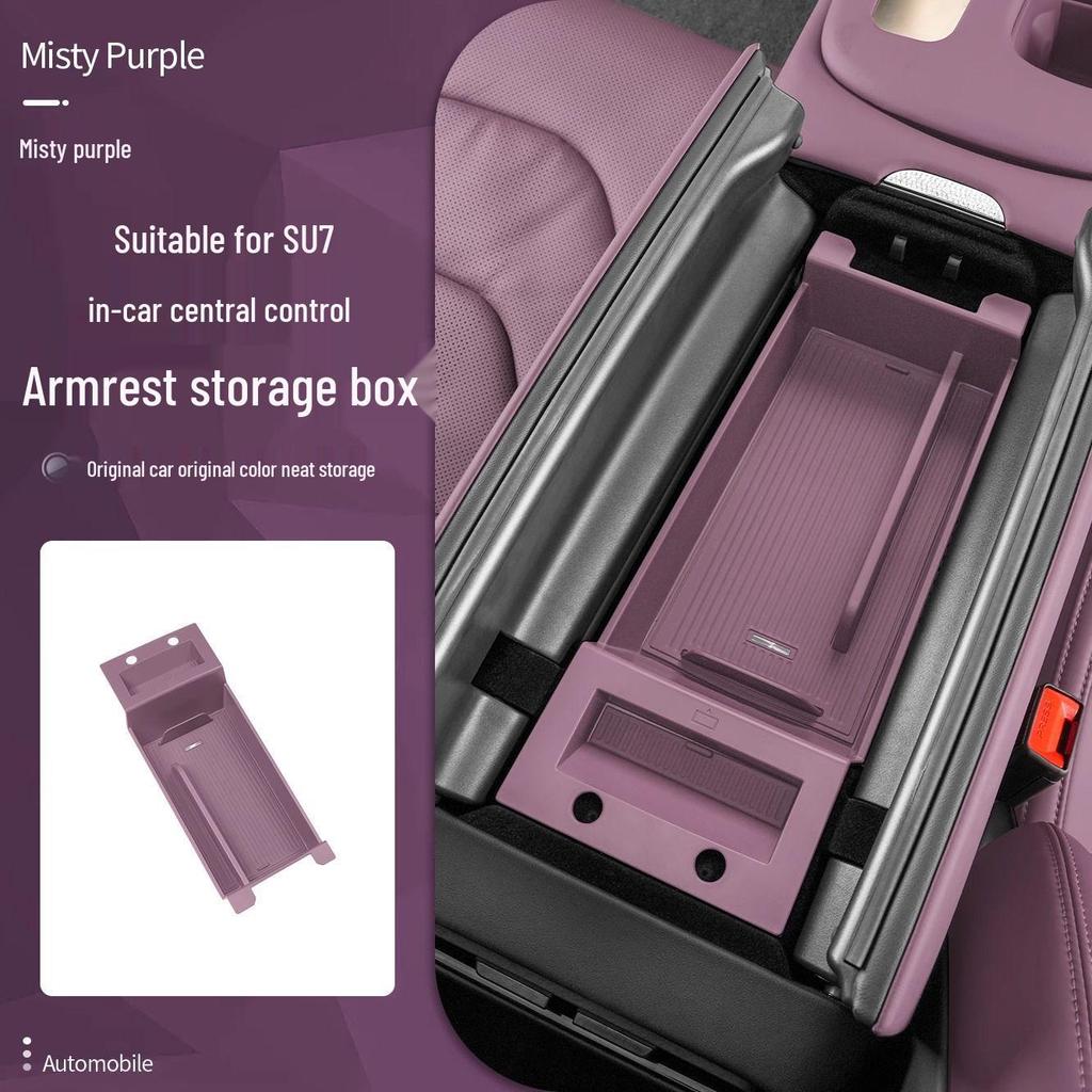 Xiaomi SU7 Car Console Organizer & Interior Decor Box