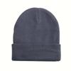 Fluorescent Knit Wool Hat: Versatile, Trendy, Solid Color for Men & Women, Perfect for Autumn & Winter. Warm Pull-On Candy Color Cold-Weather Hat.