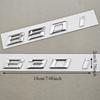 NEW 3D Glossy Black Chrome 630i 640i 650i Rear Trunk Emblem Letter Badge Sticker For BMW 6 Series F06 F12 F13 G32 Car Accessorie Ua2