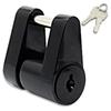 Trailer Hitch Coupler Lock Heavy-Duty Hook Lock Anti-theft Durable Trailer Coupler Padlock Repalcement Parts Security Protector