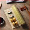 Japanese Style Green Sushi Rolling Curtain Bamboo Sushi Mold Household Sushi Scroll Mat  Rice