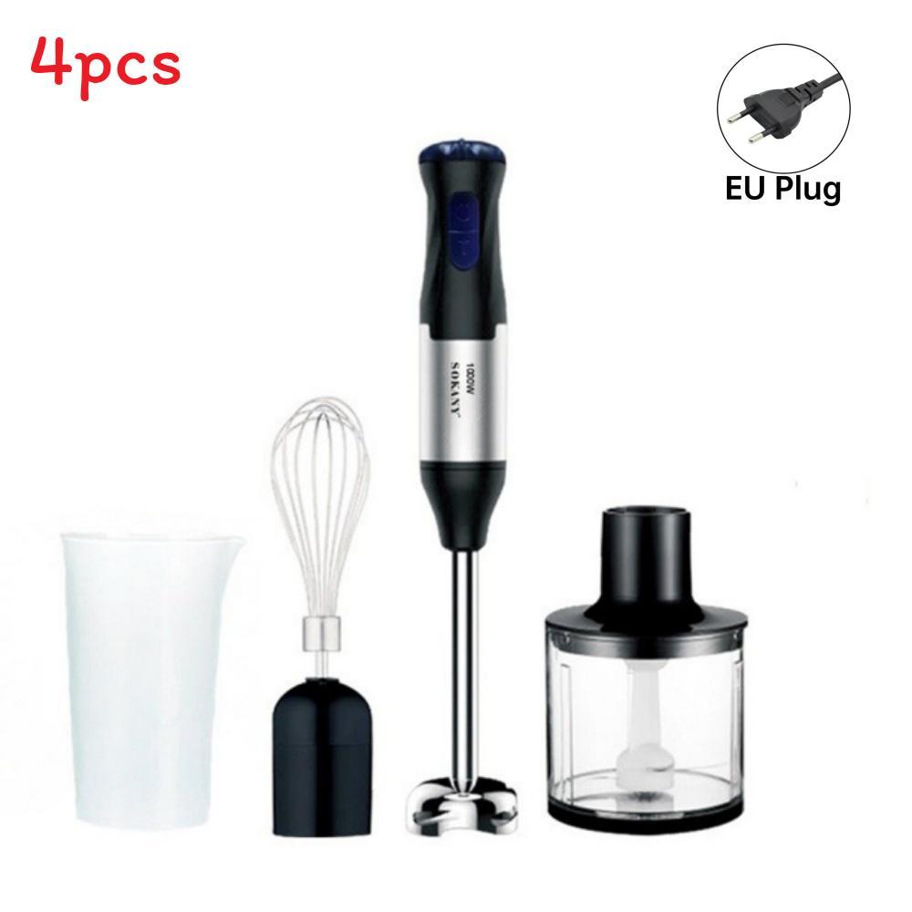 Baby Food Maker Handheld Electric Blender Multifunction For Home Use 4pcs EU