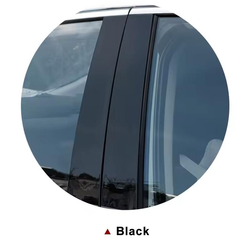 

For Jaguar XE X760 2015-2023 Window B C Pillar Post Cover Trim Stickers Door Column Decorative Exterior Accessories чорний