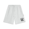 Li Ning Basketball Series Enfärgad Mellanhög Midja Dragsko Andningsbar Mångsidig Fempunkts Casual Shorts Herrshorts AKSU565-1