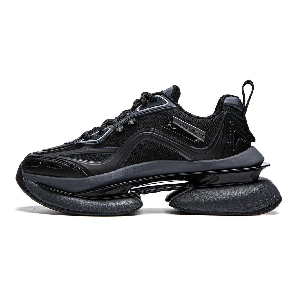 Li Ning Project* Ling Kong Scarpe Lifestyle Classiche Basse Riflettenti Donna sneaker Nero AZGV182-1