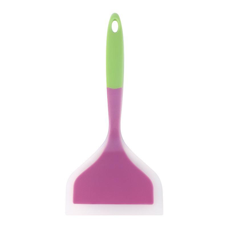 Non-Stick Silicone Pancake Spatula - High-Temp, Pan-Safe, Baking Scraper & Stir-Fry Tool