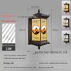 Waterproof Solar Wall Light for Courtyard and Villa Gate Pillars