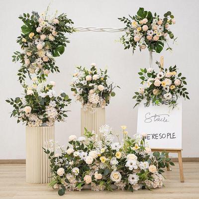 Silk Flower Aisle Runner Arrangement for Weddings and Engagements