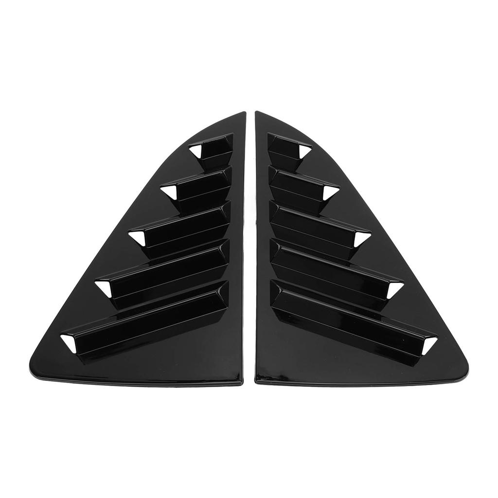 1Pair Side Window Louver Cover Protective Stylish Rugged Window Triangular Shutters Trim For Mk5 6R