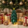 Interactive Money Puzzle Box Maze Christmas Tree Box, 3D Printed Cash Gift Holder for Friends And Family Holiday, Tabletop Decor, Fun Brain