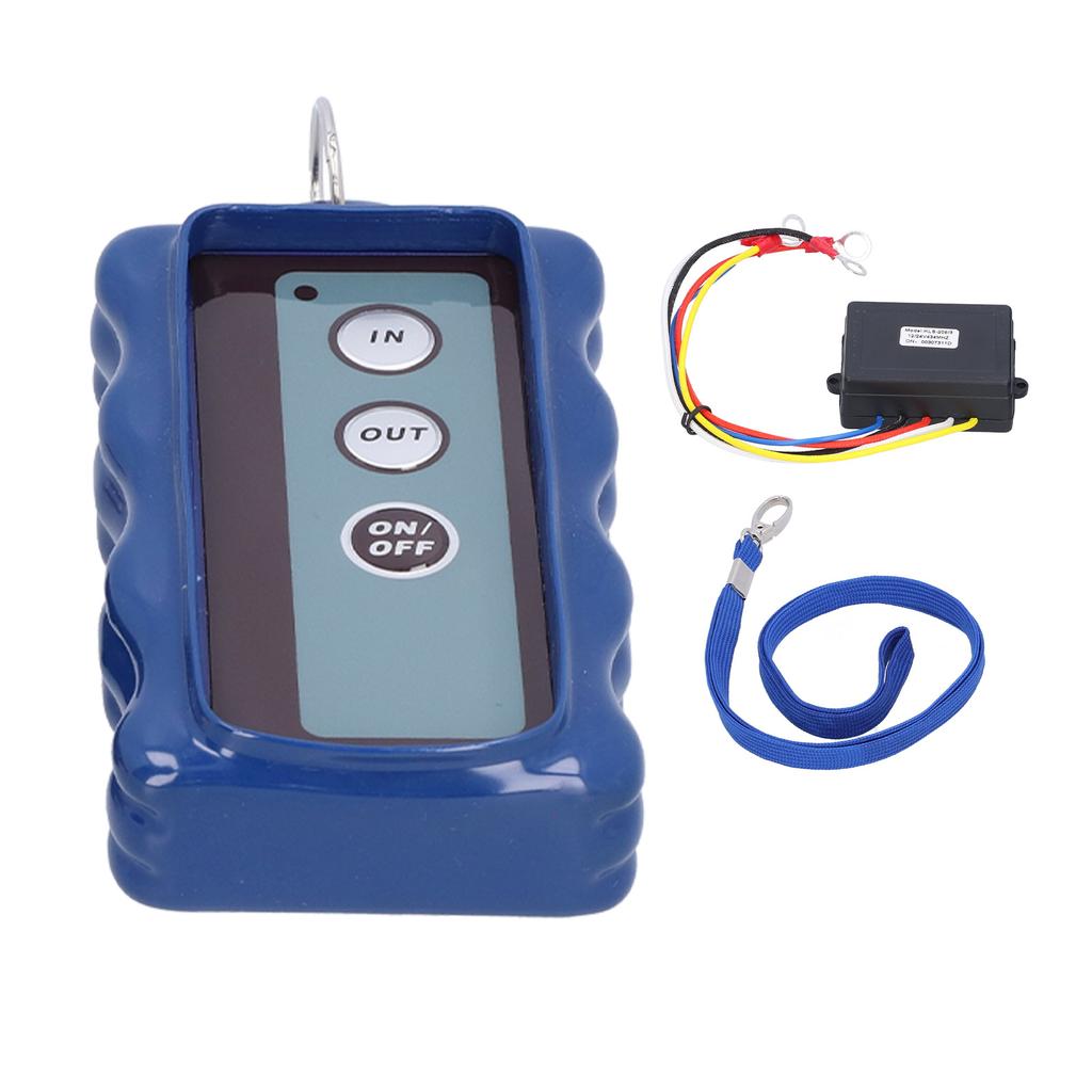 Wireless Winch Remote Control Kit Electric Switch Universal for Jeeps ATVs SUV Truck 12V 434MHz