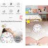 Educational Silent Wall Clock, Colorful Numbers, HD Glass, 25cm, Silent Design, Suitable for Bedrooms and Offices, with Accurate Timekeeping Function