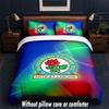 Blackburn Rovers Football Design Bed Bedding Set 1 Duvet Cover + 2 Pillowcases Soft Breathable Household Bed Linens
