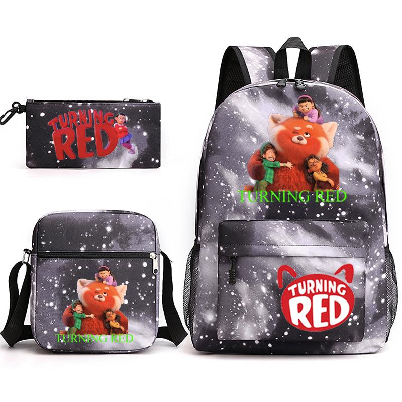 2022 Youth Metamorphosis 3 Sets/piece Laptop Backpack School Teen Girl Student Schoolbag