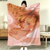 Sabrina Carpenter Print Flannel Blanket, High quality Comfortable for All Seasons, Home Decor, Warmth and Comfort, Perfect for Christmas Gifts