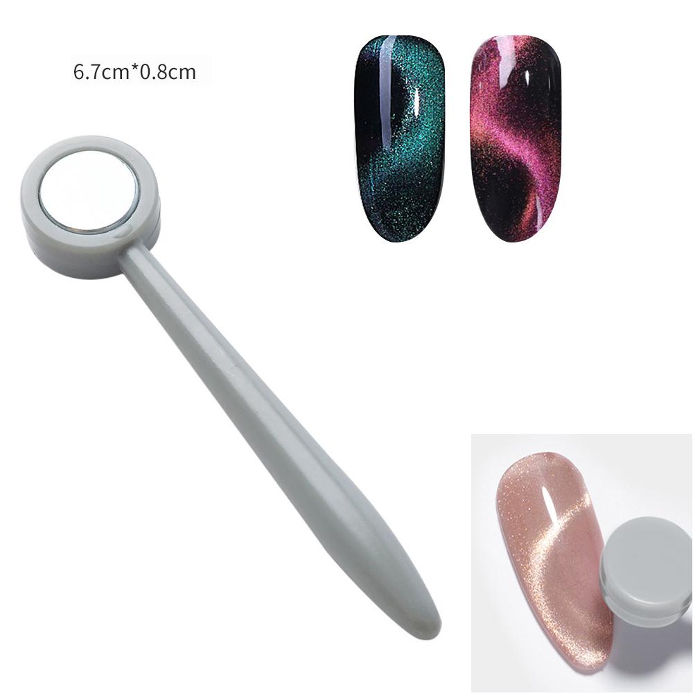 15cm Big Cylinder Double-head Magnet Stick For Nail Gel Polish Cat Eye Design 9D Gradient Ombre Effect Nail Art Manicure Tools